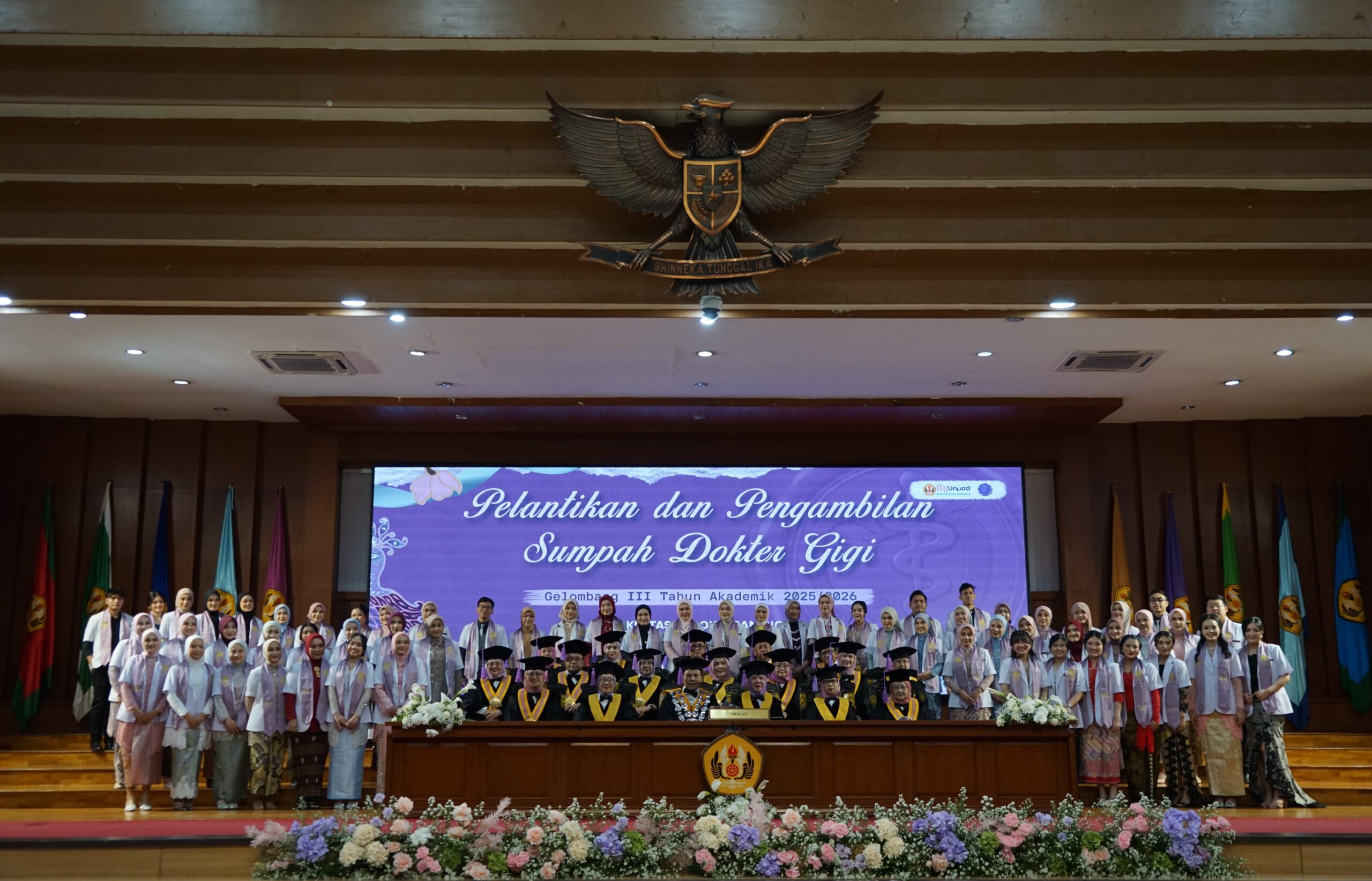Pelantikan dan Pengambilan Sumpah Dokter Gigi Gelombang 3 Tahun Akademik 2025/2026