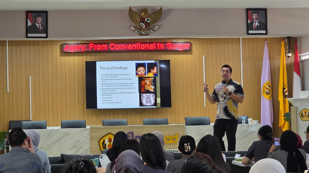 Kuliah Pakar “Orthodontic Considerations in Orthognathic Surgery: From Conventional to Surgery First”