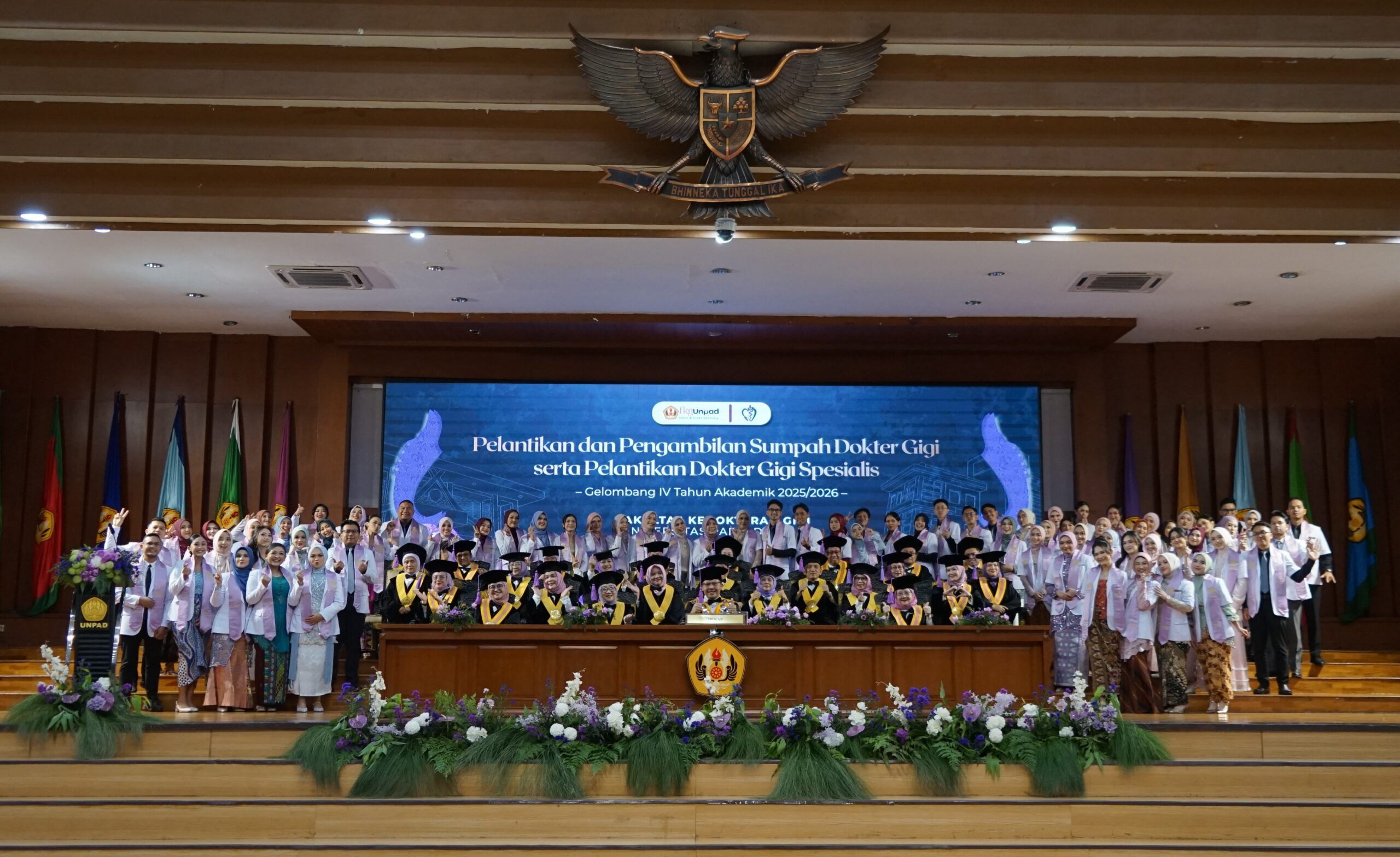Pelantikan & Pengambilan Sumpah Dokter Gigi serta Pelantikan Dokter Gigi Spesialis Gelombang 4 Tahun Akademik 2025/2026
